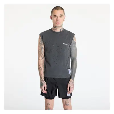 T-shirt Satisfy MothTech Muscle Tee 00A02/ Aged Black