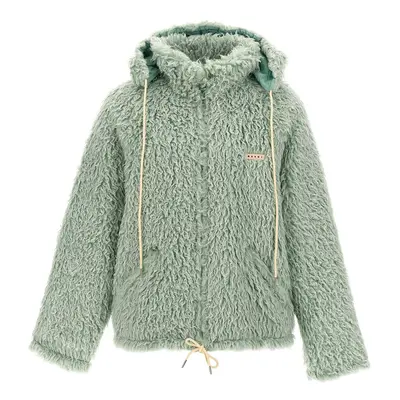 MARNI 'Long Pile Shaggy' Hooded Jacket