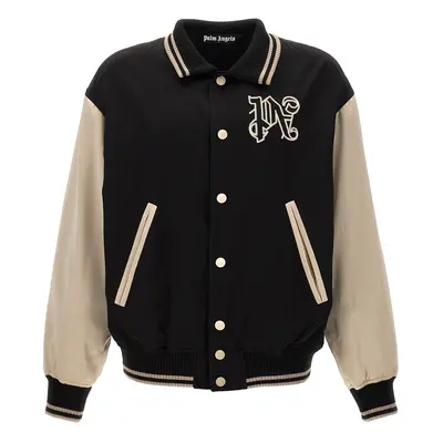 PALM ANGELS 'Gothic Logo Varsity' Bomber Jacket