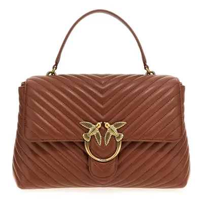 PINKO 'Big Lady Love Bag Puff Chevron' Handbag