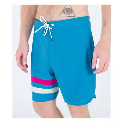 Boardshort 18" men - phantom-eco block party|tornado teal|31