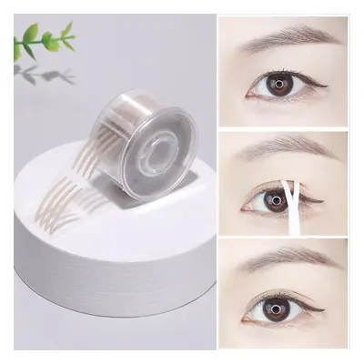 600pcs Eye Lift Strips Double Eyelid Tape Gray Eyelid Stripe Big Eyes Invisible Double Fold Eyel