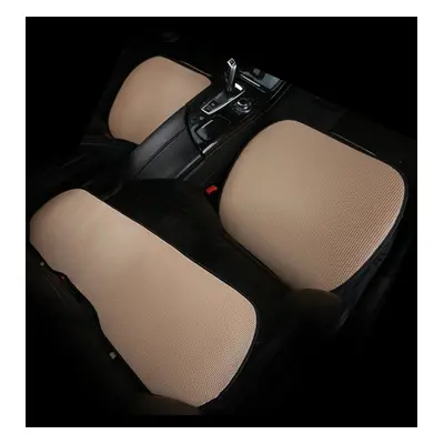 KAISA 3Pcs Summer Car Seat Cover Breathable Ice Silk Four Seasons Universal Auto Cushion Protect