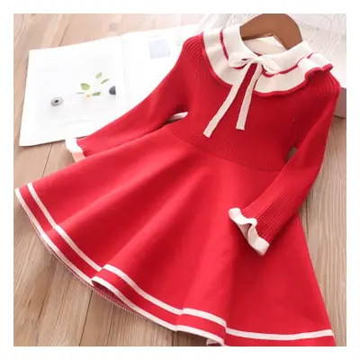 2020 new spring and autumn girls trend western fashion children's skirt skirt college style knit