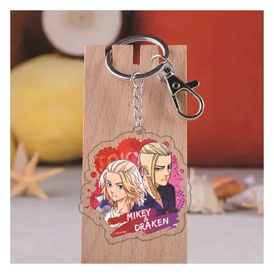 Tokyo Revengers Acrylic Keychain Cute Anime Crystal Key Ring Cartoon Bag Pendant