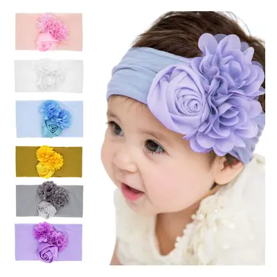 [Children's rose hairband] Europe and the United States fashion cute children's headband jewelry