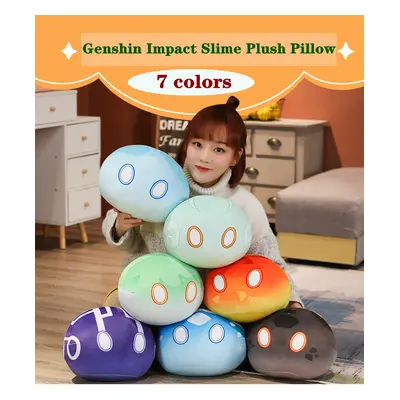 Cartoon Anime Game Genshin Impact Cosplay Slime Plush Pillow Project Elements Stuffed Soft Plush