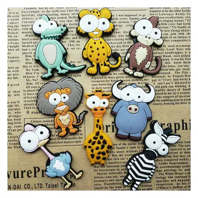 9 cartoon pet animals magnetic stickers soft magnetic stickers refrigerator stickers decorative 