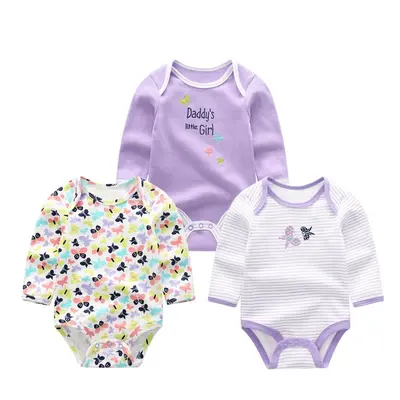 Girls Clothes Newborn Unicorn Baby Boy Clothes Bodysuit Cotton Baby Girl Clothes 0-12M Girls Bab