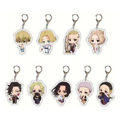 Tokyo Revengers Acrylic Keychain Cute Anime Crystal Key Ring Cartoon Bag Pendant