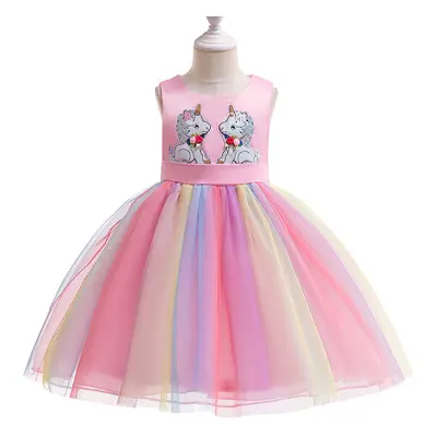 Unicorn Dress Ramadan dress princess dress children pettiskirt dress dress performance dress