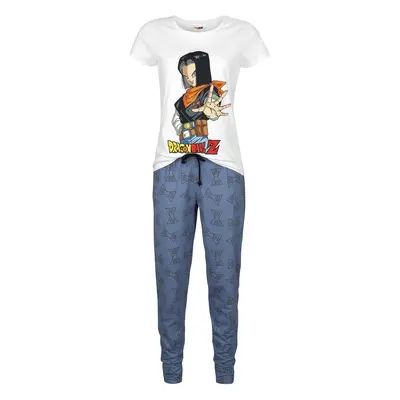 Dragon Ball Z - Android 17 Pyjama white blue