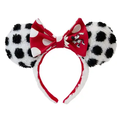 Mickey Mouse Loungefly - Minnie Rocks The Dots Headband white black red