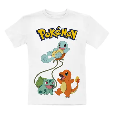 Pokémon Kids - Original Trio T-Shirt white