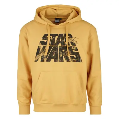 Star Wars Logo Hooded sweater yellow