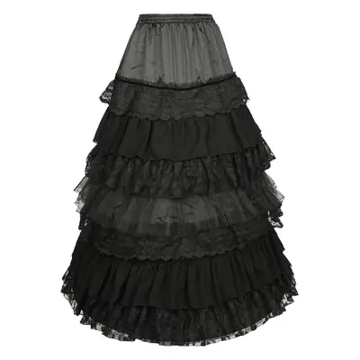 Sinister Gothic Gothic hoop skirt Long skirt black