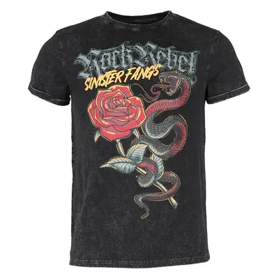 Rock Rebel by EMP T-shirt with old school print T-Shirt black