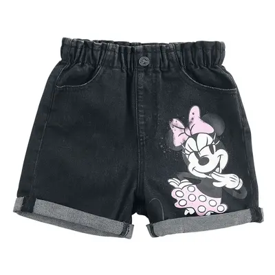 Mickey Mouse Kids - Minnie Mouse Shorts black denim