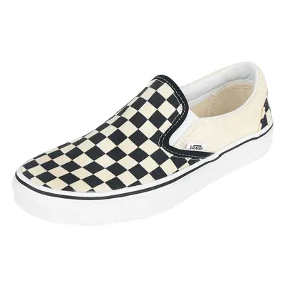 Vans Classic Slip On Checkerboard Sneakers black old white