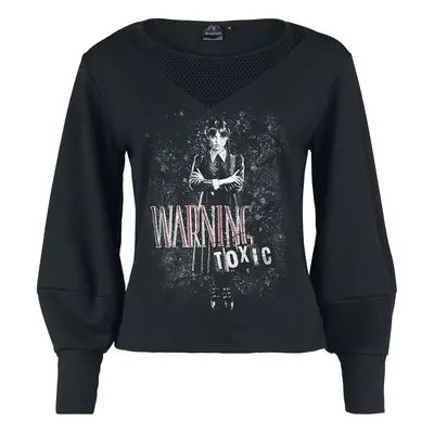 Wednesday Warning - Toxic Sweatshirt black