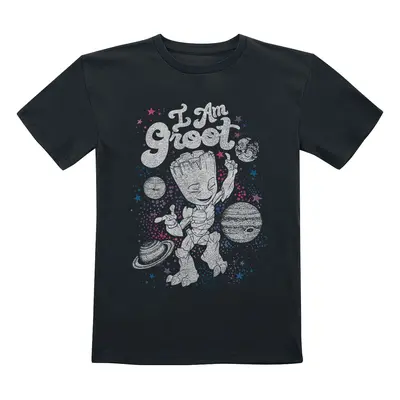 Guardians Of The Galaxy Kids - Celestial Groot T-Shirt black