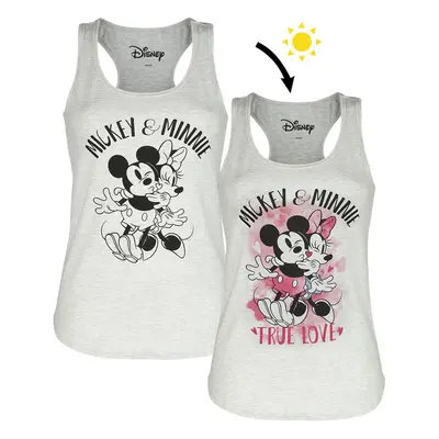 Mickey Mouse Minnie Mouse Top grey