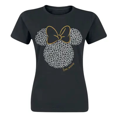 Mickey Mouse Minnie Mouse - Love T-Shirt black