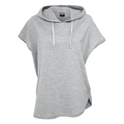 Urban Classics Ladies Sleeveless Terry Hoody T-Shirt grey