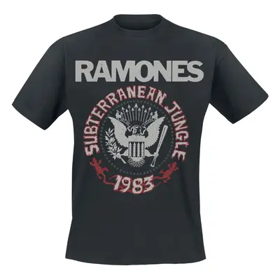 Ramones Subterranean Jungle T-Shirt black