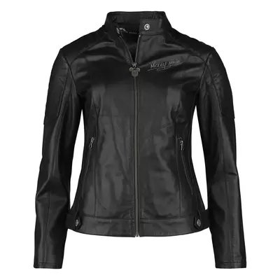 Mickey Mouse Mickey Jacket Leather Jacket black