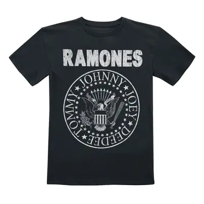 Ramones Kids - Seal Hey Ho Lets Go Backprint T-Shirt black