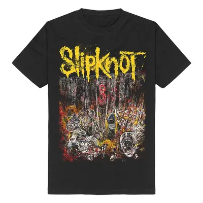 Slipknot MSG Painting T-Shirt black