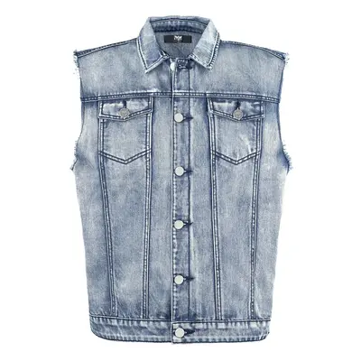 Black Premium by EMP Life Of An Easy Rider Vest blue