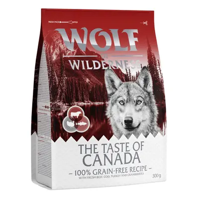 Wolf of Wilderness "Canadian Woodlands" with Beef, Cod & Turkey - Grain Free - 300g