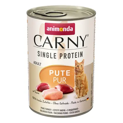 Animonda Carny Single Protein Adult 6 x 400g - Pure Turkey