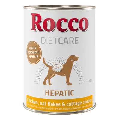 Rocco Diet Care Hepatic - Chicken with Oat Flakes & Cottage Cheese - 6 x 400g