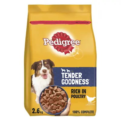 Pedigree Adult - Tender Goodness with Poultry - 2.6kg