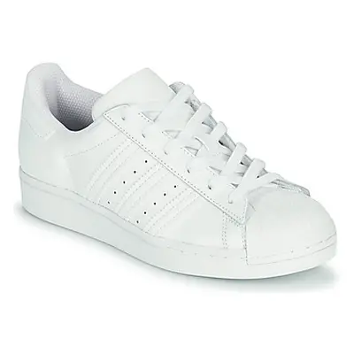 Adidas SUPERSTAR J girls's Children's Shoes (Trainers) in White