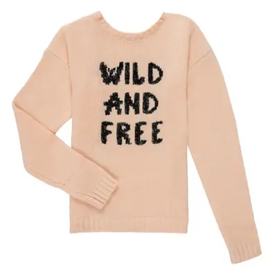 Ikks ISABELLE girls's Children's sweater in Pink