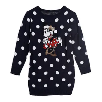 TEAM HEROES ROBE MINNIE MOUSE girls's Children's dress in Marine