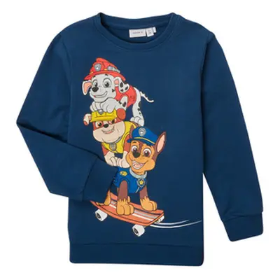 Name it NMMJOSHU PAW PATROL SWEAT boys's Children's sweatshirt in Blue