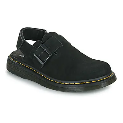 Dr. Martens JORGE II Black E.H SUEDE women's Clogs (Shoes) in Black