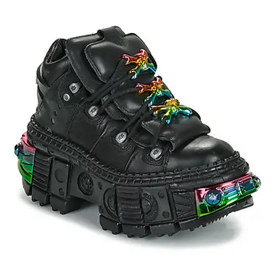 New Rock WALL 106 women's Casual Shoes in Black