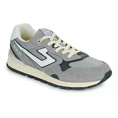 Schmoove CAPE COD RUNNER M men's Shoes (Trainers) in Grey