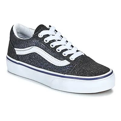 Vans UY Old Skool girls's Children's Shoes (Trainers) in Marine