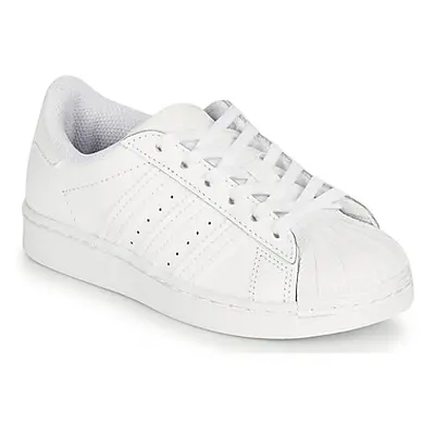 Adidas SUPERSTAR C boys's Children's Shoes (Trainers) in White