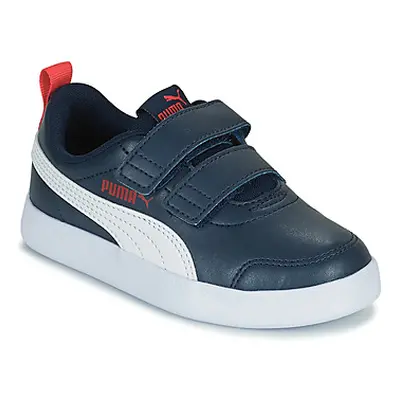 Puma COURTFLEX PS boys's Children's Shoes (Trainers) in Marine