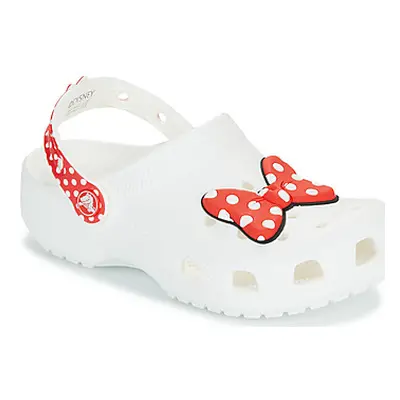 Crocs Disney Minnie Mouse Cls Clg K girls's Children's Clogs (Shoes) in White