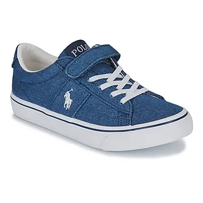 Polo Ralph Lauren SAYER PS boys's Children's Shoes (Trainers) in Blue