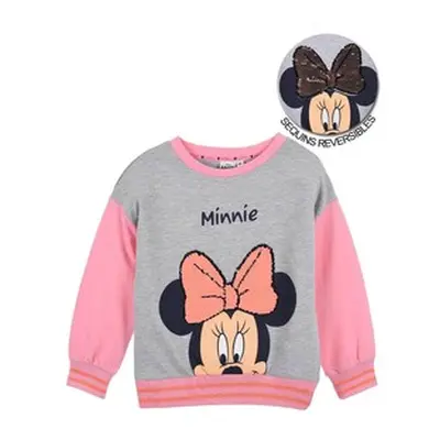 TEAM HEROES SWEAT MINNIE MOUSE girls's Children's Sweatshirt in Multicolour